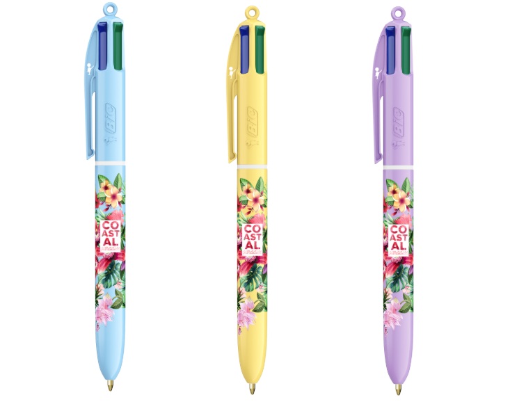 BIC® 4 Couleurs® Pastel