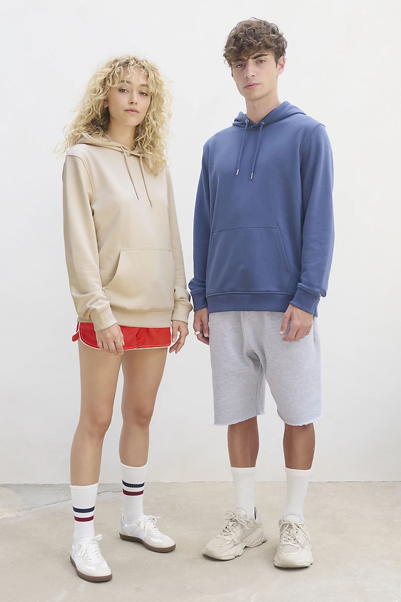 Sweat à capuche 300g coton Bio
