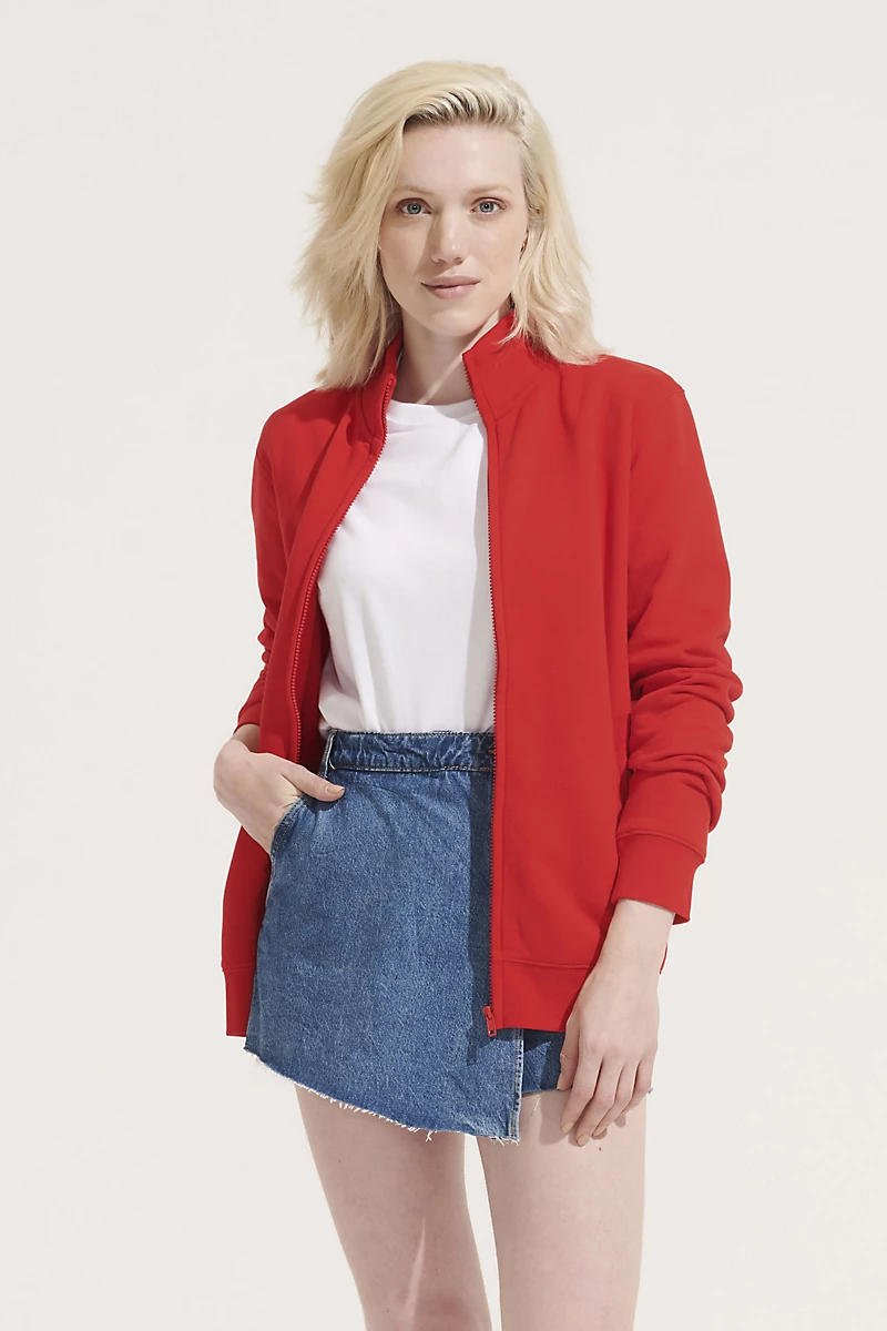 Sweat zippé 280g recyclé