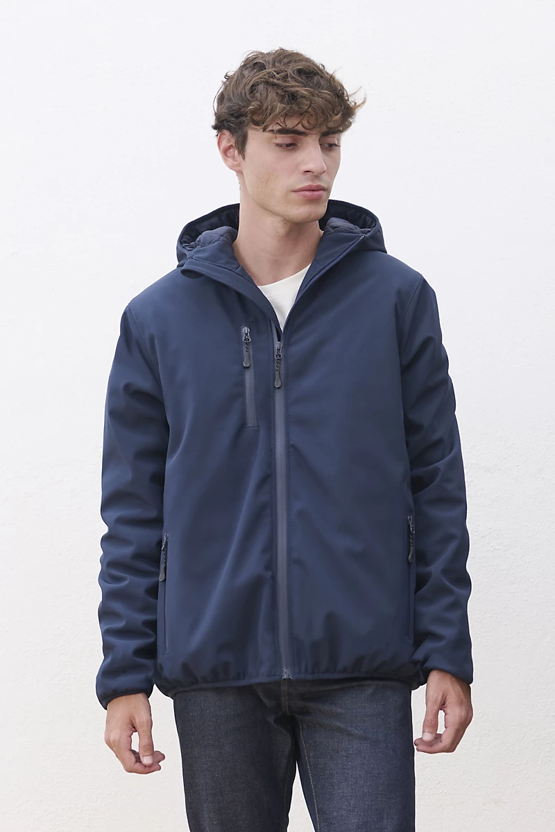 Parka softshell manches longues