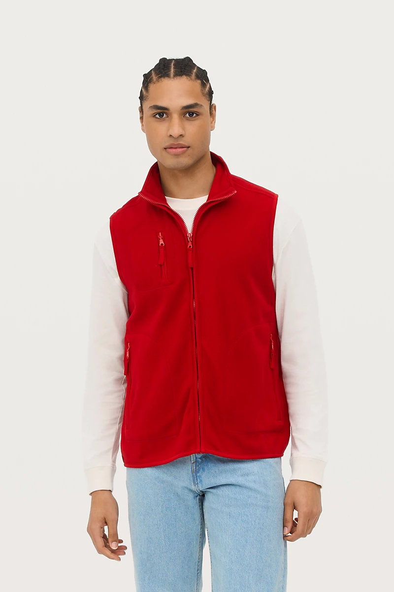 Gilet polaire unisexe sans manches 320g