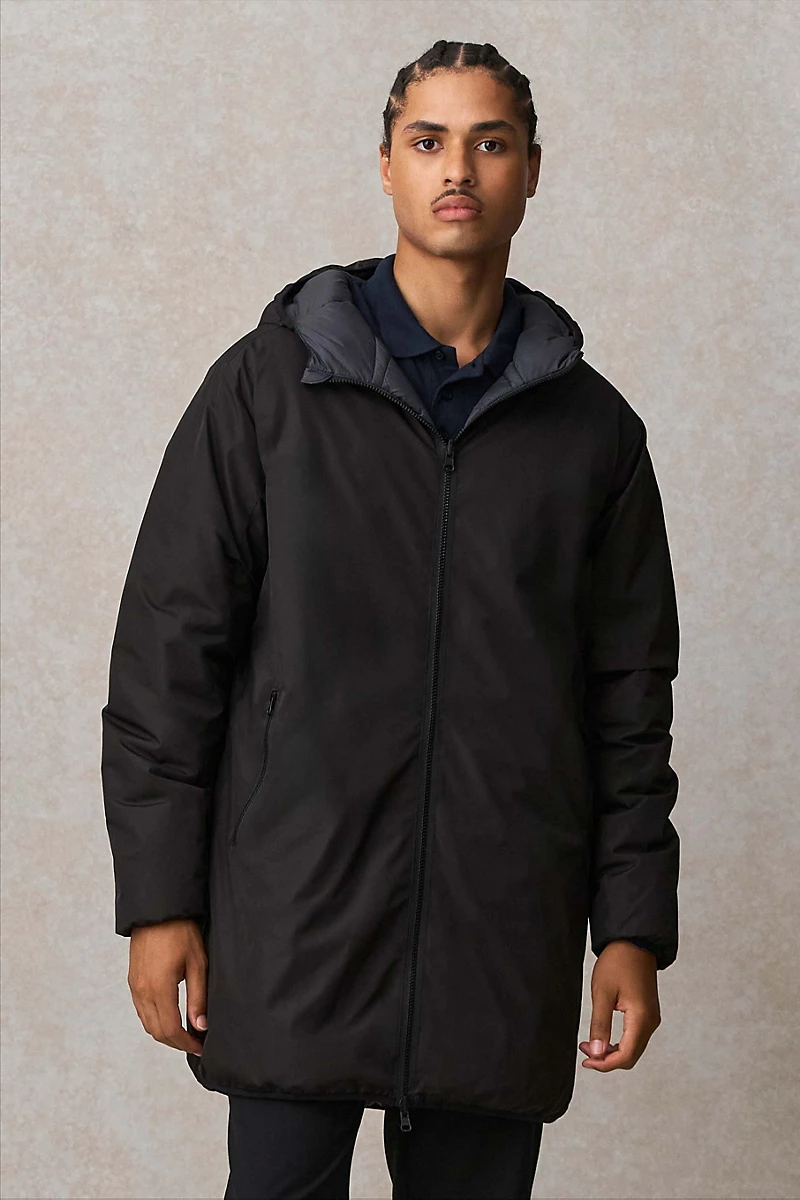 Parka unisexe réversible